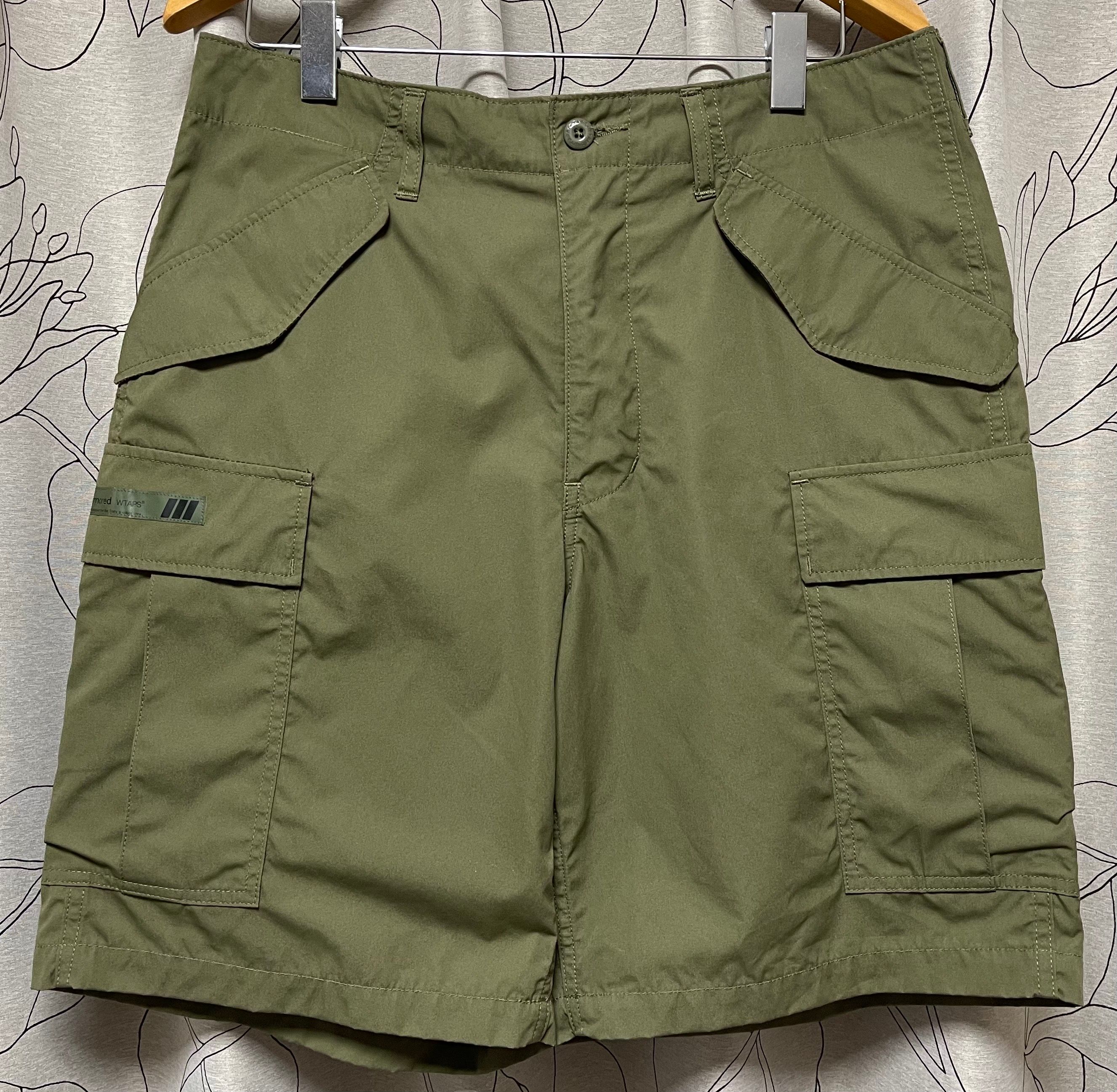 Wtaps CARGO / SHORTS / COPO. WEATHER "Olive Drab"