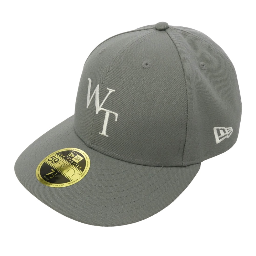 WTAPS ダブルタップス 25AW 252NENED-HT01 59FIFTY Low Profile Cap Poly Twill NEW ERA 59フィフティ ロープロファイル キャップ ポリ ツイル ニューエラ グレー系【極上美品】【中古】