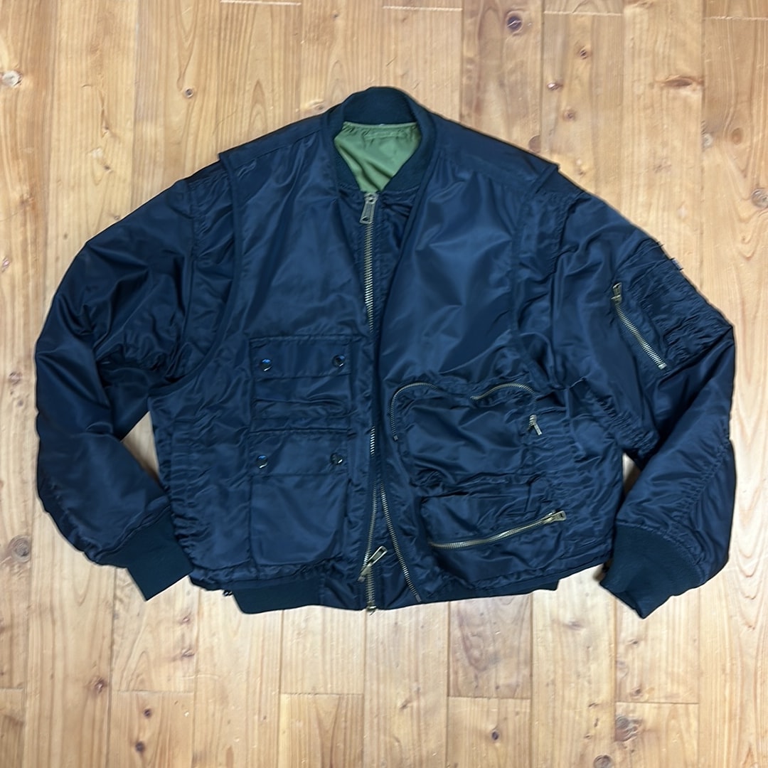 Supreme 2-in-1 MA-1 + Vest "Black"
