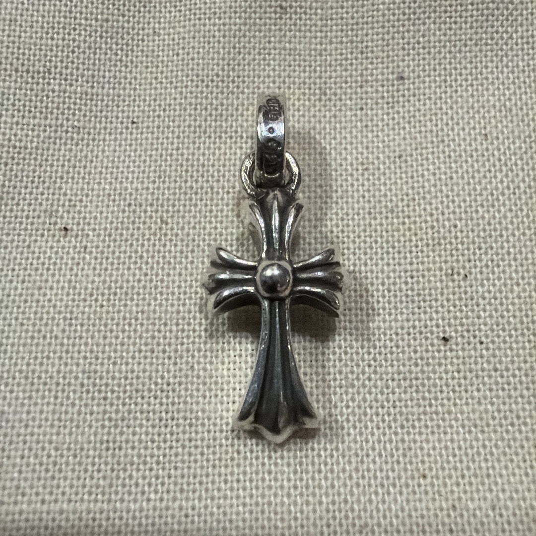 Chrome Hearts Cross Baby Fat Charm "Silver"