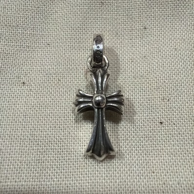 Chrome Hearts Cross Baby Fat Charm "Silver"