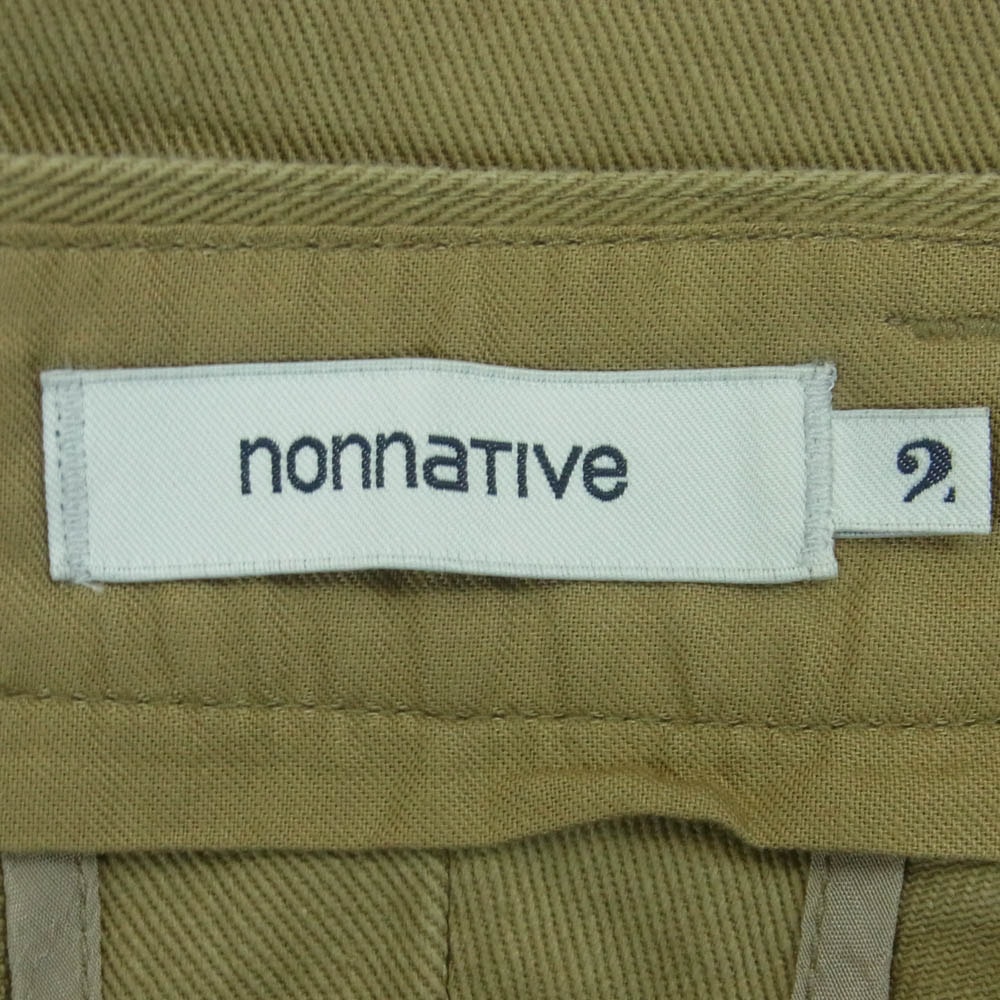 D (傷や汚れあり)】nonnative ノンネイティブ 26SS NN-P4816 OFFICER