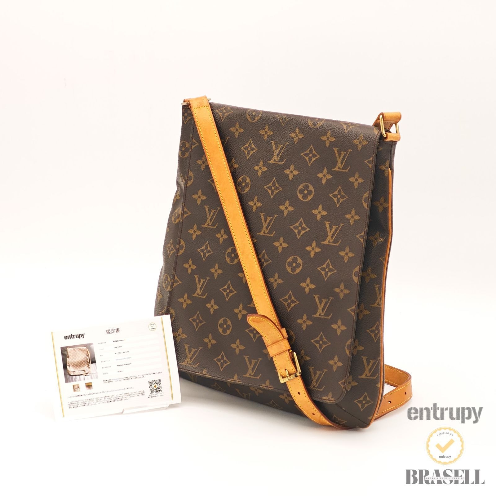 LOUIS VUITTON ルイ・ヴィトン ミュゼット モノグラム ミュゼット M51256 LM1013 ショルダーバッグ Monogram Canvas Brown レディース