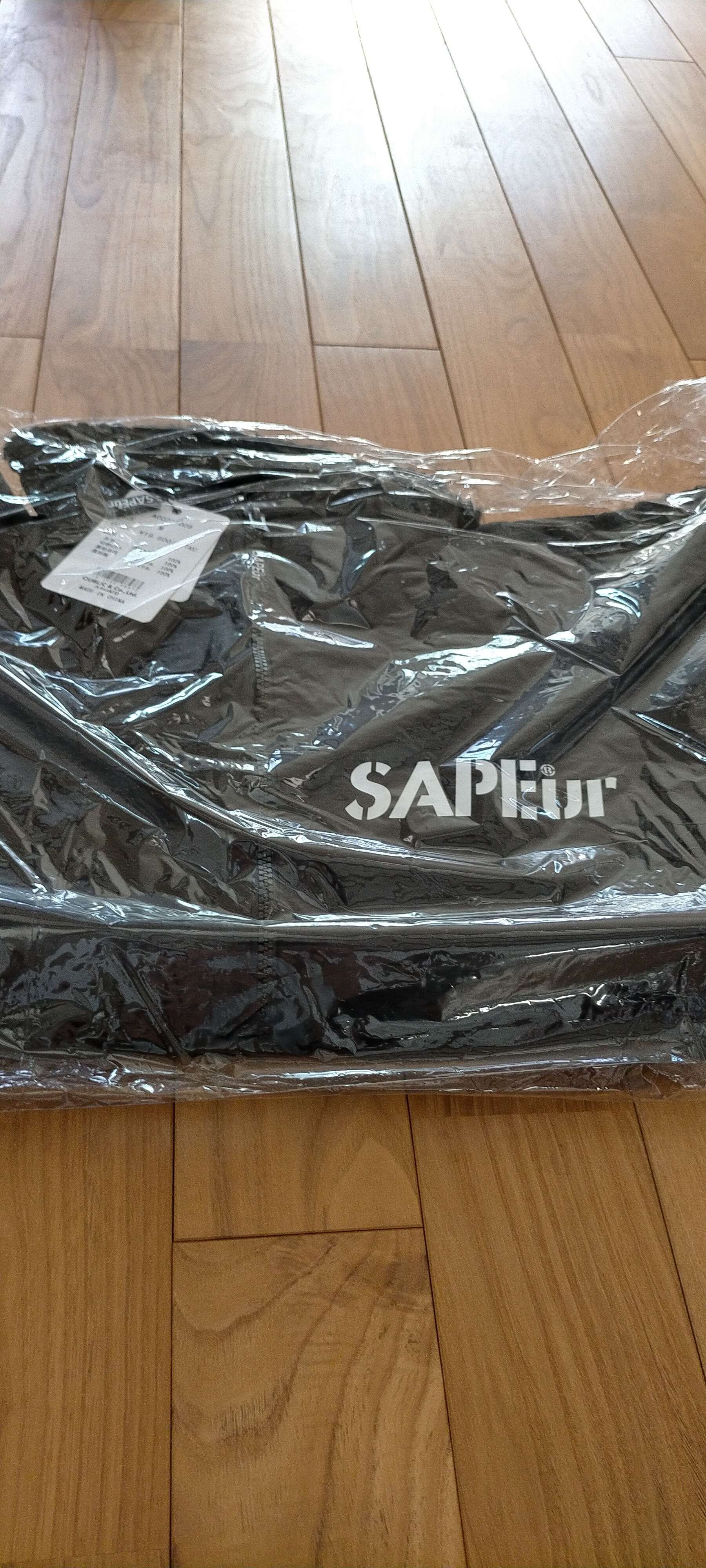 SAPEur LIGHT PILE JACKET "Black"