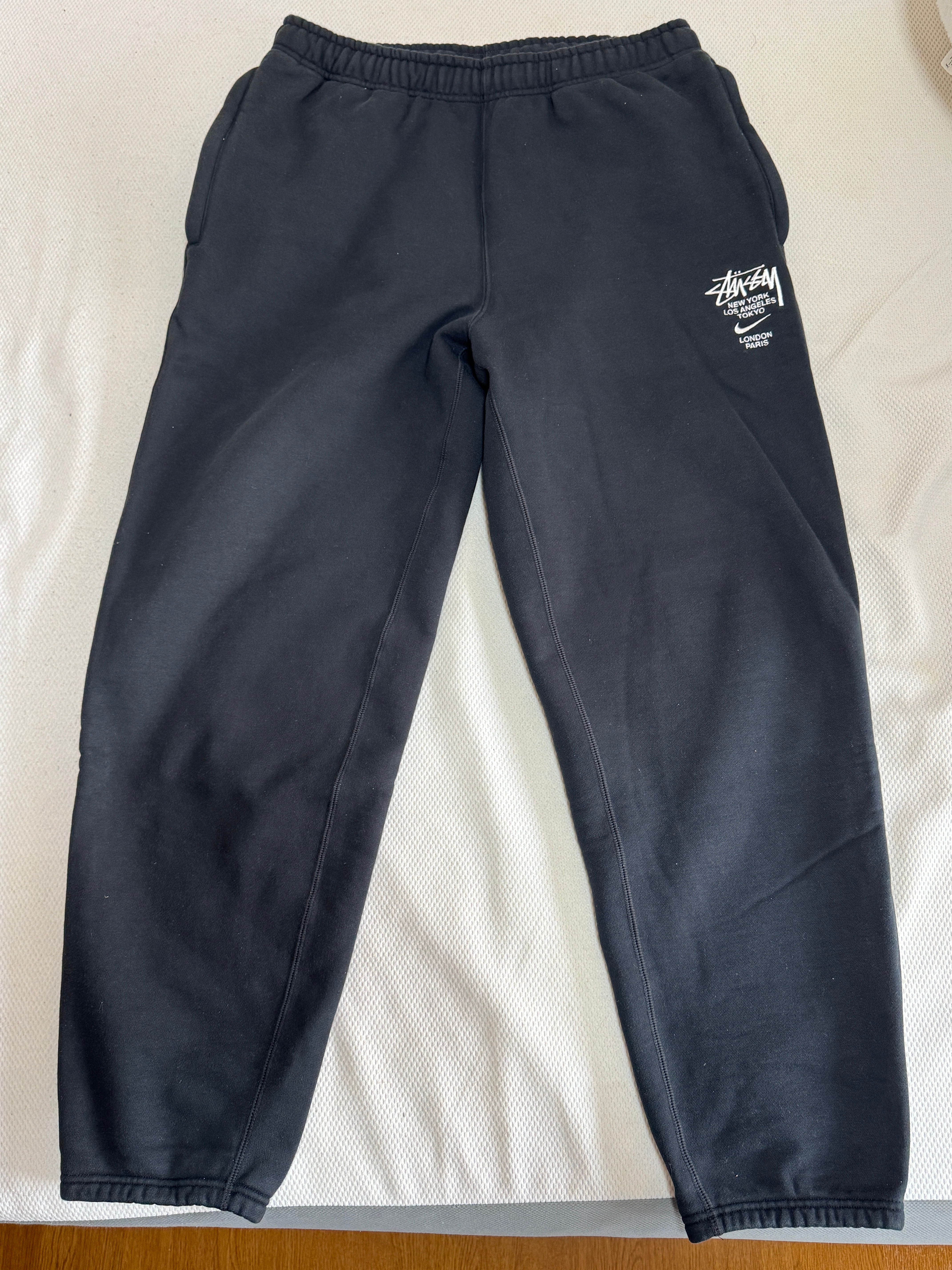 Nike x Stussy International Sweatpants (US Size) "Black" DC4227-010