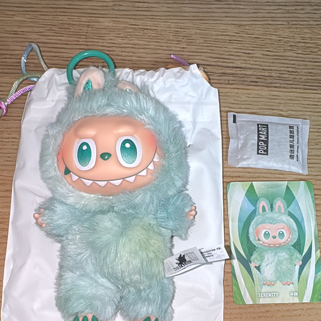 POP MART THE MONSTERS (LABUBU) Big into Energy Series Plush Pendant SERENITY