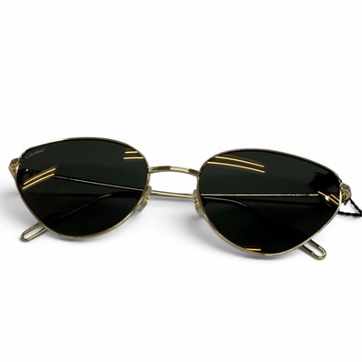 未使用品 カルティエ サングラス トリニティ 57□19 CT0155S