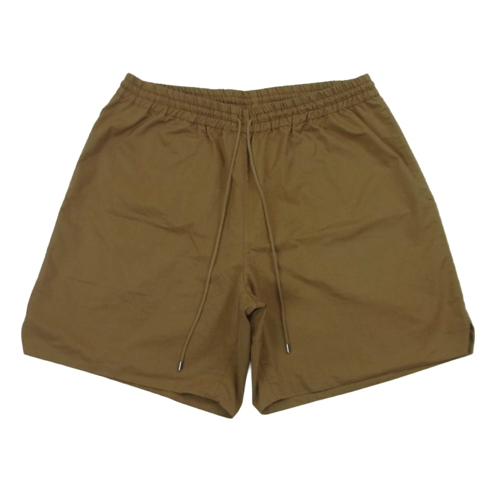AURALEE オーラリー 19SS A9SP03PW LIGHT FINX POLYESTER SHORTS ライトフィンクス ポリエステル ショーツ ショート パンツ ブラウン系 5【中古】