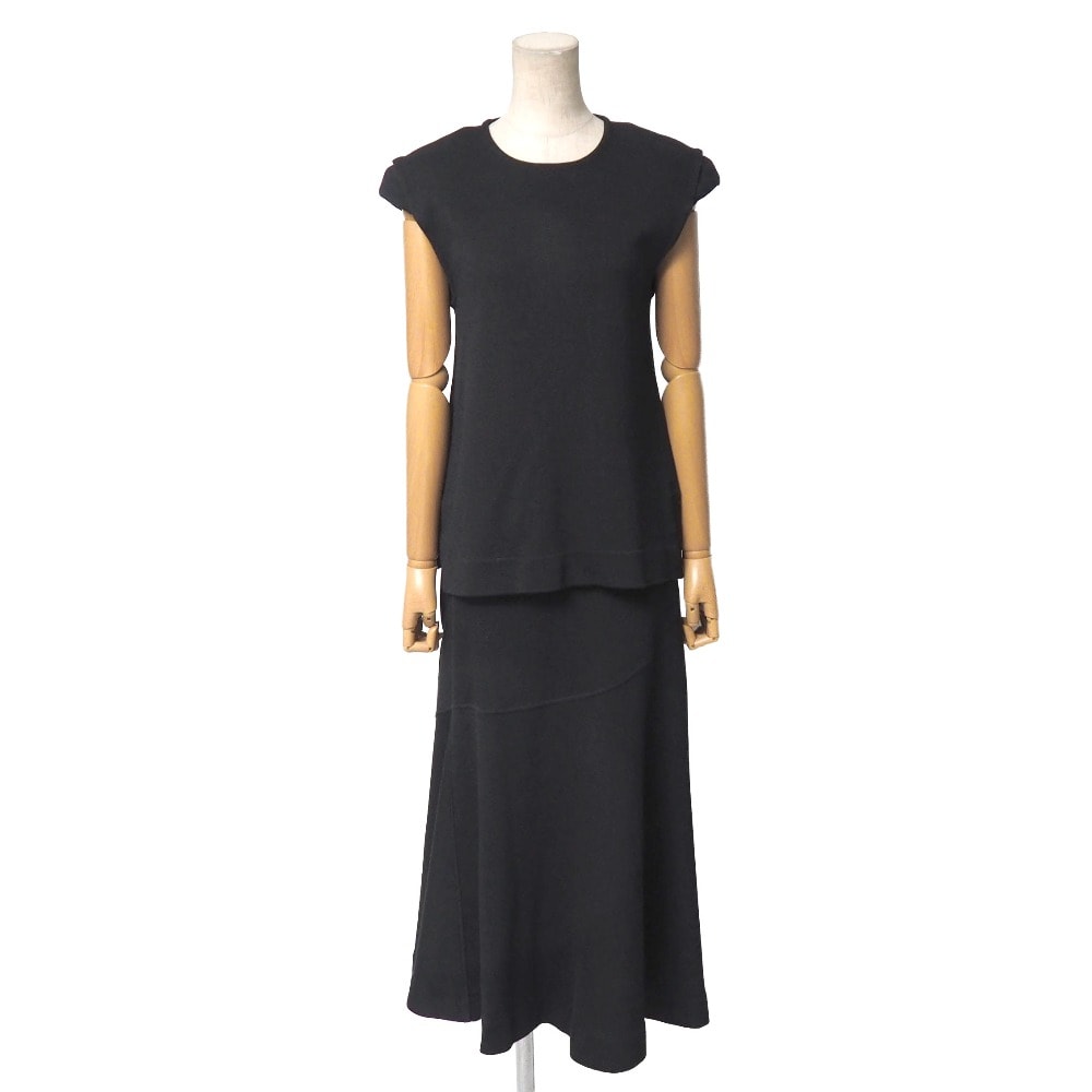 2024年製■JIL SANDER ジルサンダー スカートセットアップ サイズ34 タンクトップ ロングスカート イタリア製 ブランド古着【中古】20260209/RA7554