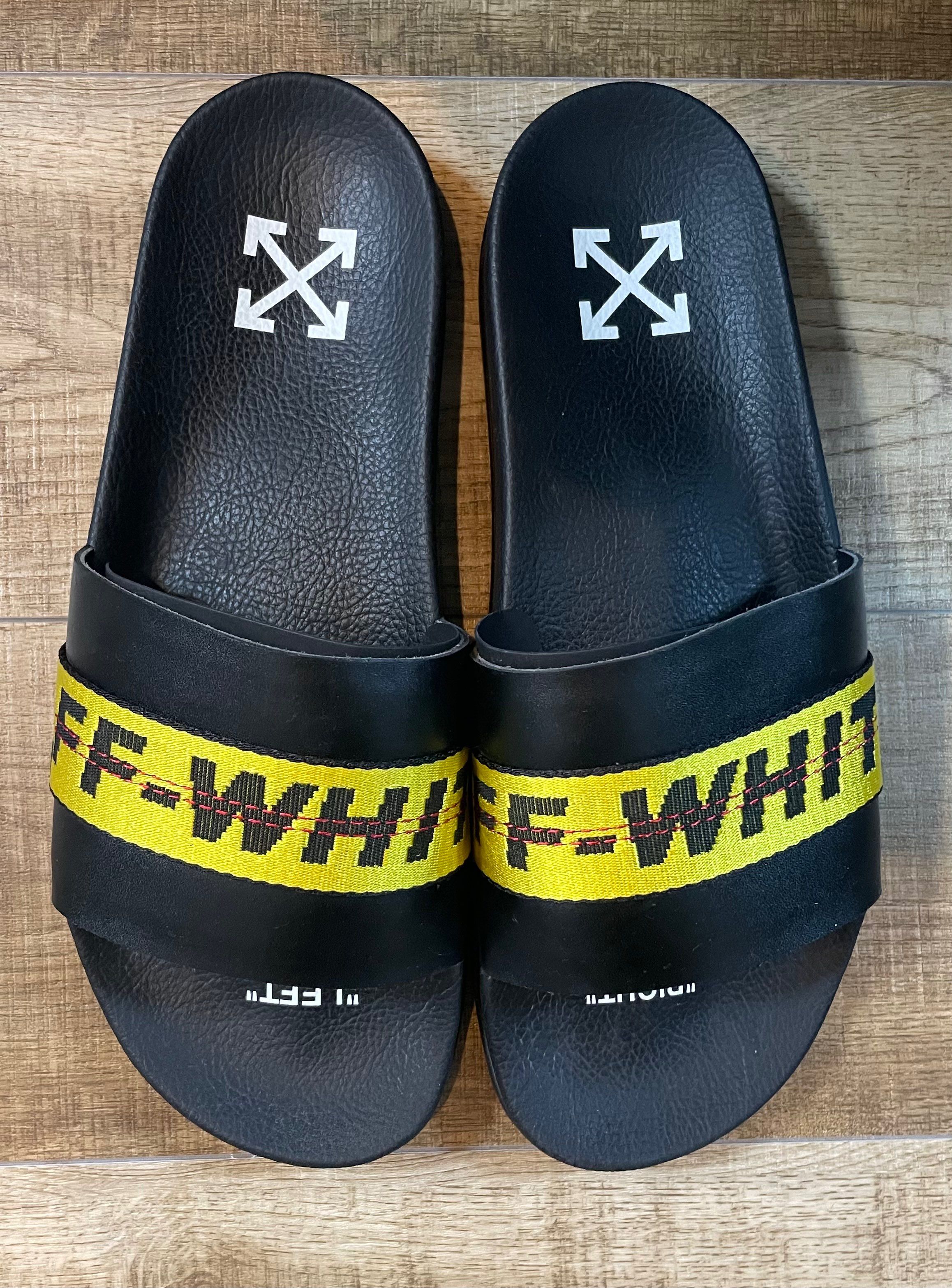 OFF-WHITE Industrial Slider SS20 "Black"