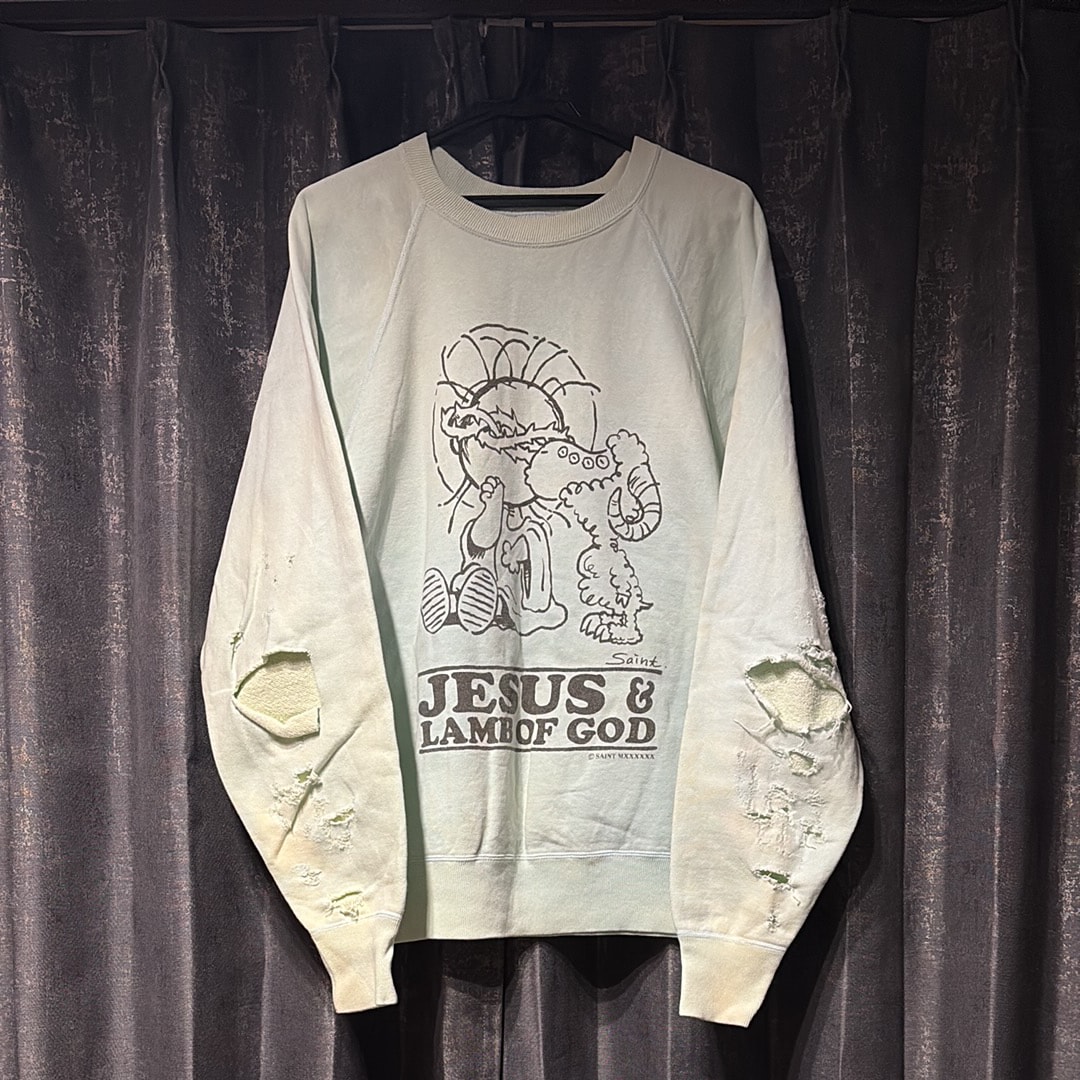 B (目立った傷や汚れなし)】セントマイケル 23AW CRW N スウェット