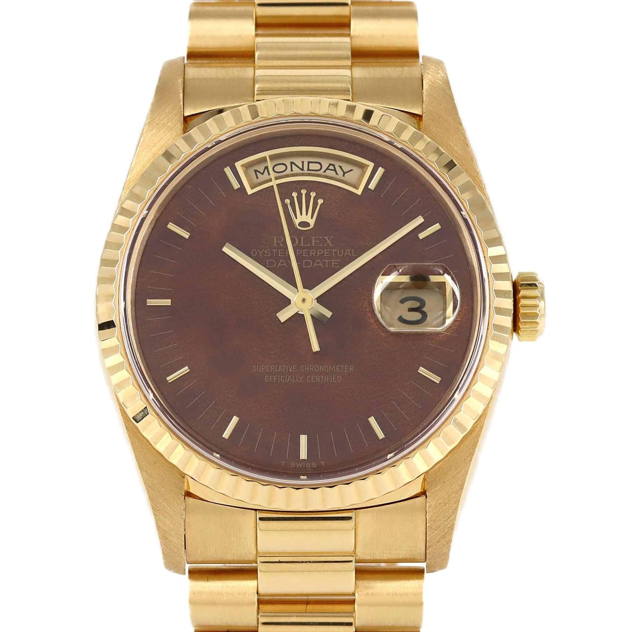 ロレックス デイデイト 18238 YG 自動巻 A番