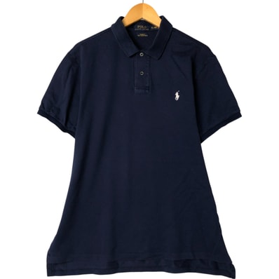 古着 ラルフローレン Ralph Lauren POLO RALPH LAUREN CUSTOM FIT 半袖 ポロシャツ メンズXL相当/eaa551999