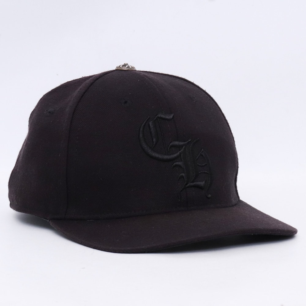 Chrome Hearts 6 Panel CH Trucker Cap "Black"