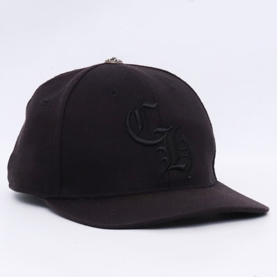 Chrome Hearts 6 Panel CH Trucker Cap "Black"
