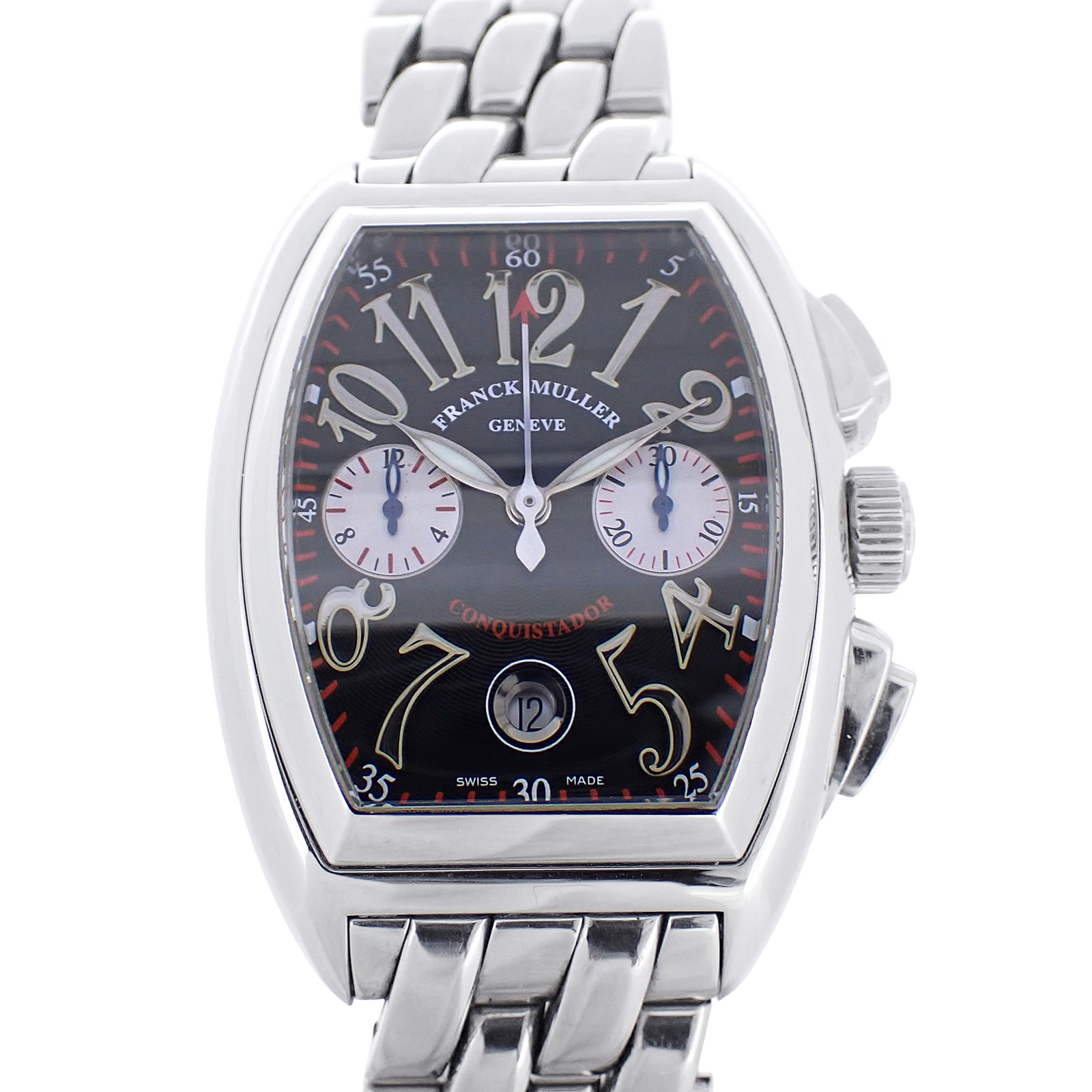 FRANCK MULLER フランクミュラー  コンキスタドール クロノ  8002CC  メンズ 腕時計