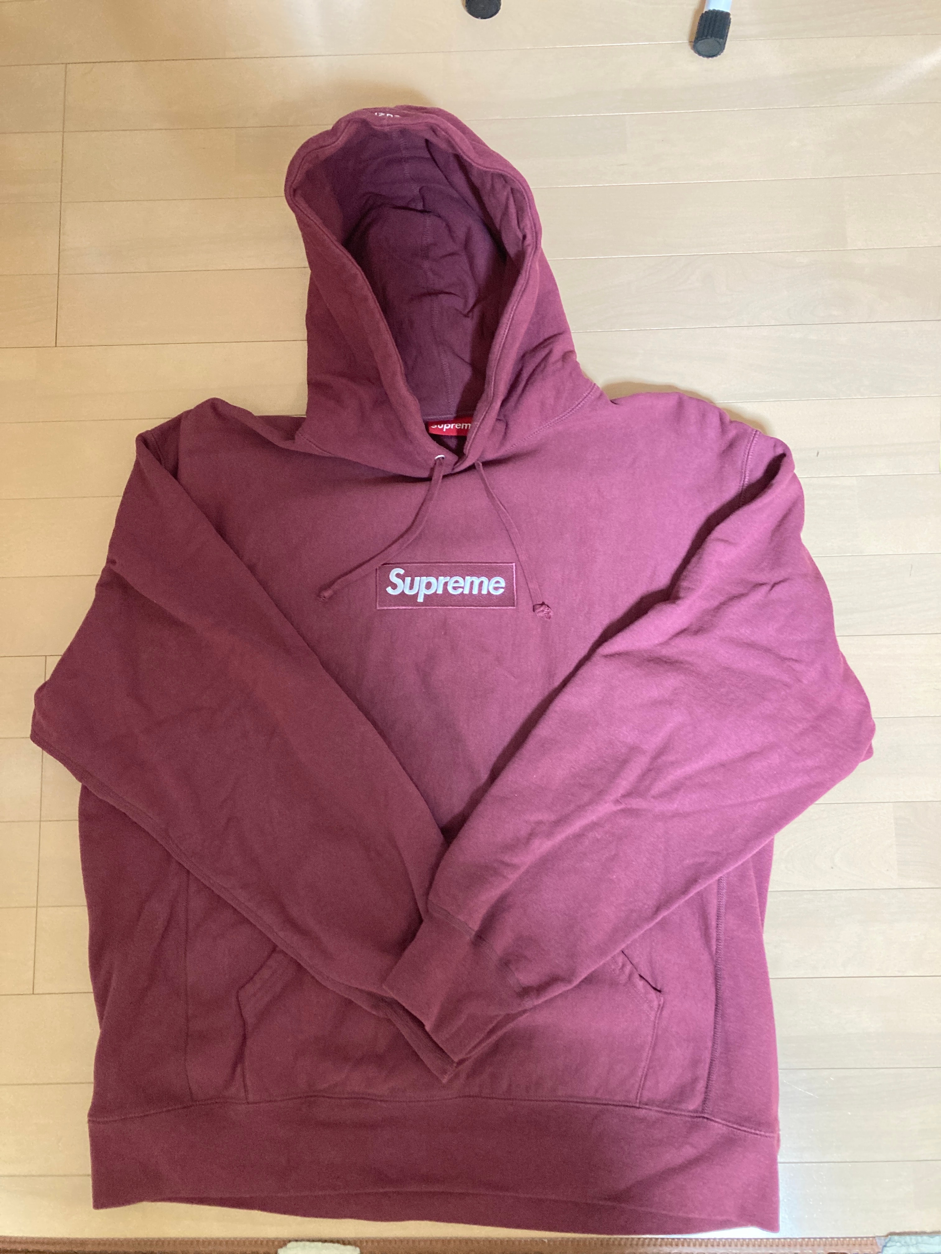 Supreme Box Logo Hooded Sweatshirt "Plum" (21FW)