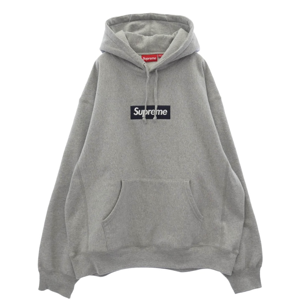 Supreme シュプリーム パーカー 25AW Box Logo Hooded Sweatshirt ボックスロゴ プルオーバーパーカー フーディ グレー系 XL【中古】