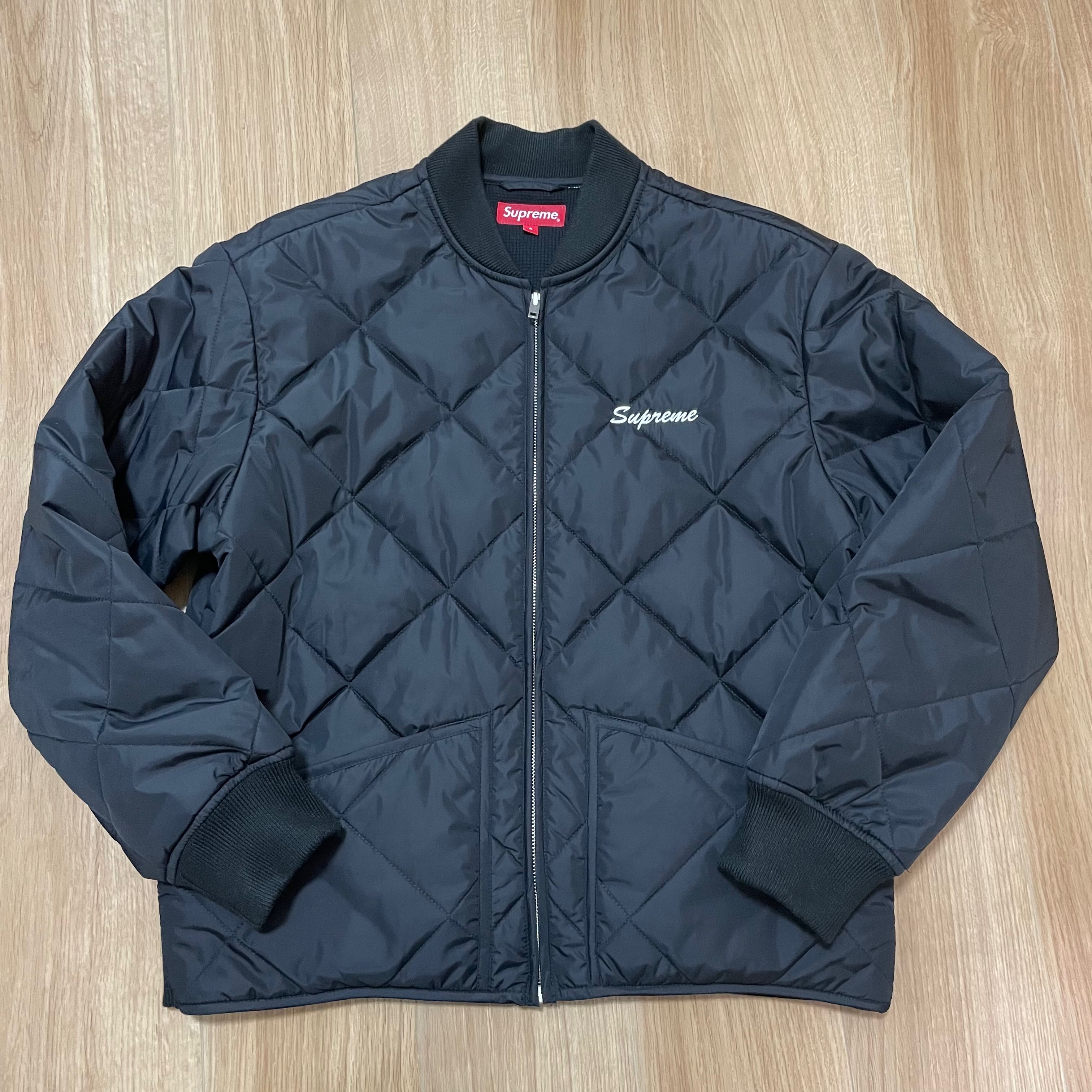 Supreme Quit Your Job Quilted Work Jacket 