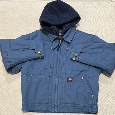 Supreme x Dickies Hooded Work Jacket "Royal"