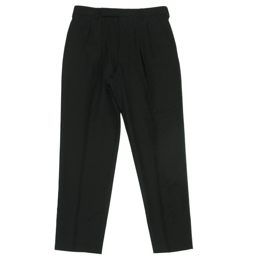 CELINE セリーヌ 19SS 2P093673D NEW WAVE ツープリーツ ニューウェーブ パンツ スラックス ブラック系 46【中古】
