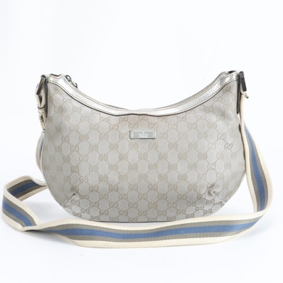 グッチ GGキャンバスハーフムーン 181092 ショルダーバッグ
