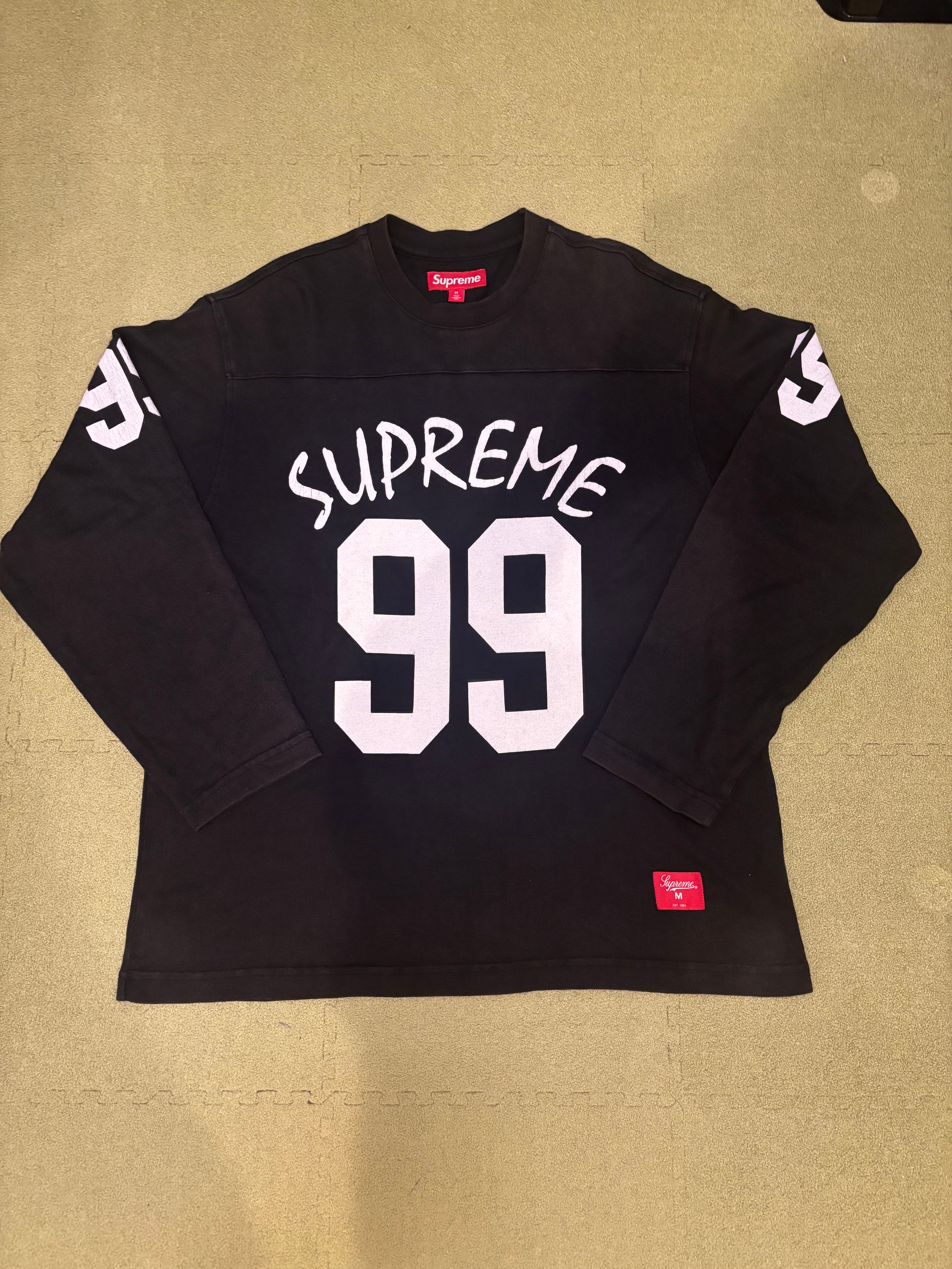 Supreme 99 L/S Football Top "Black"