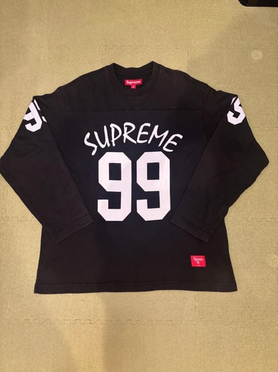 Supreme 99 L/S Football Top "Black"