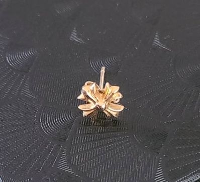 Chrome Hearts 22K CH Plus Stud Earrings "Gold"