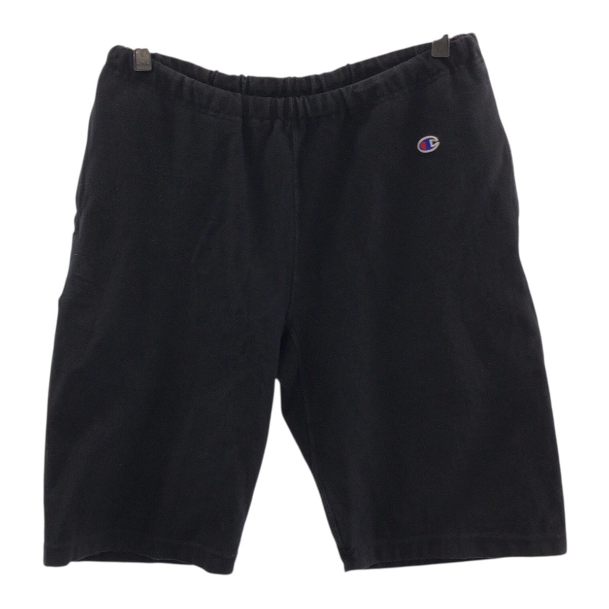 Champion チャンピオン サイズXL ブラック レッド ブルー ホワイト コットン ショートパンツ ハーフパンツ 505244 【中古】