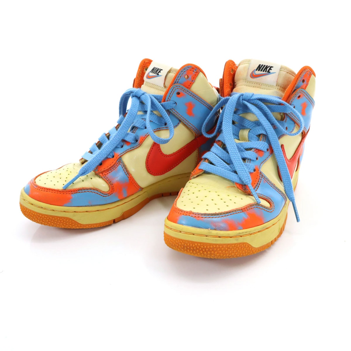 NIKE ナイキ ダンクハイ スニーカー 24 オレンジ系 DD9404-800 ユニセックス
