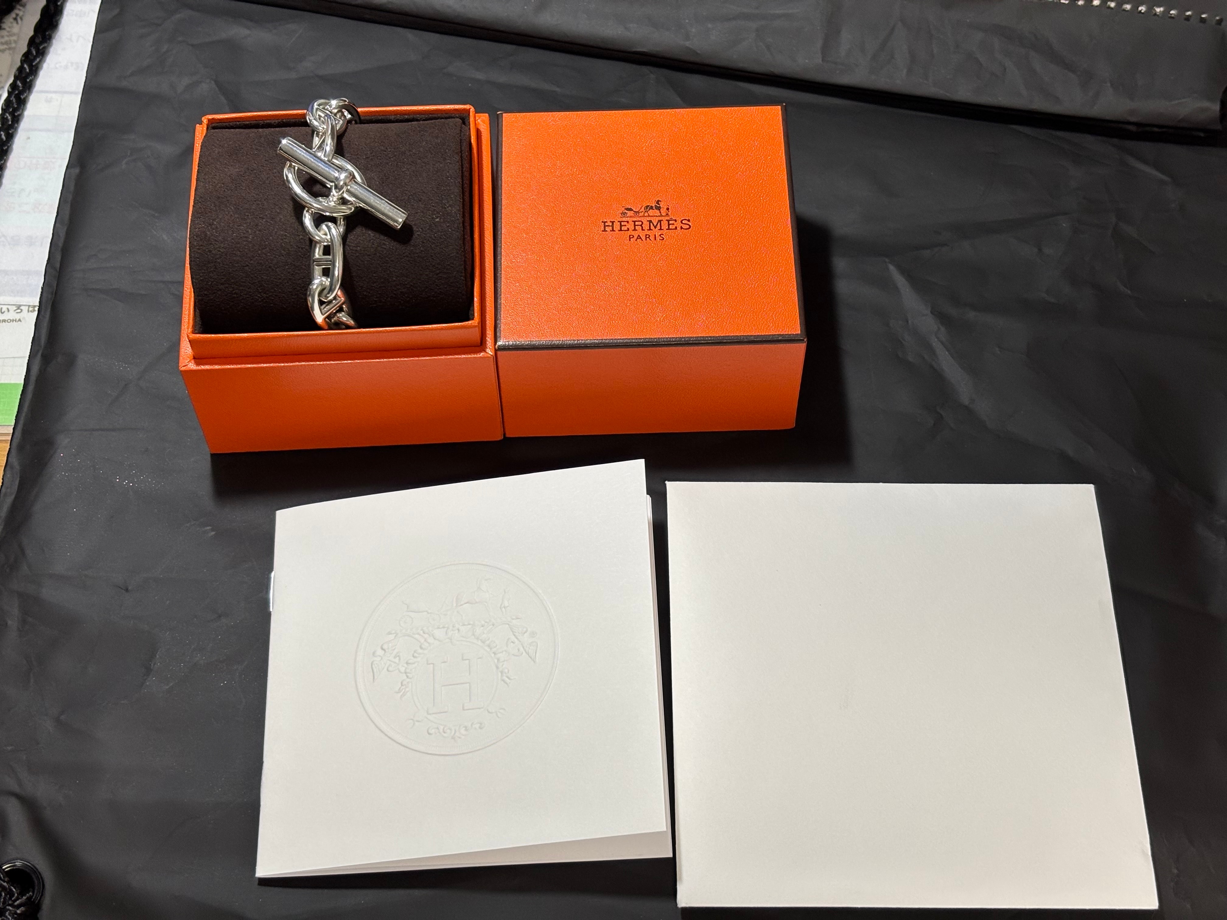 Hermes Chaine D'ancre GM Bracelet "Silver"