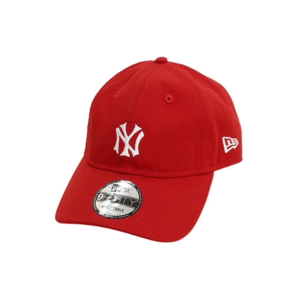 【中古】ニューエラ NEW ERA 9FORTY ベースボール キャップ 帽子 レッド【メンズ】