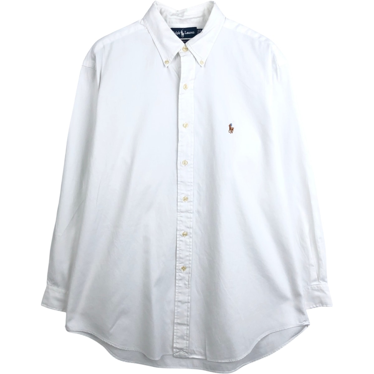 古着 ラルフローレン Ralph Lauren YARMOUTH 長袖 ボタンダウンシャツ メンズXL相当/eaa662953