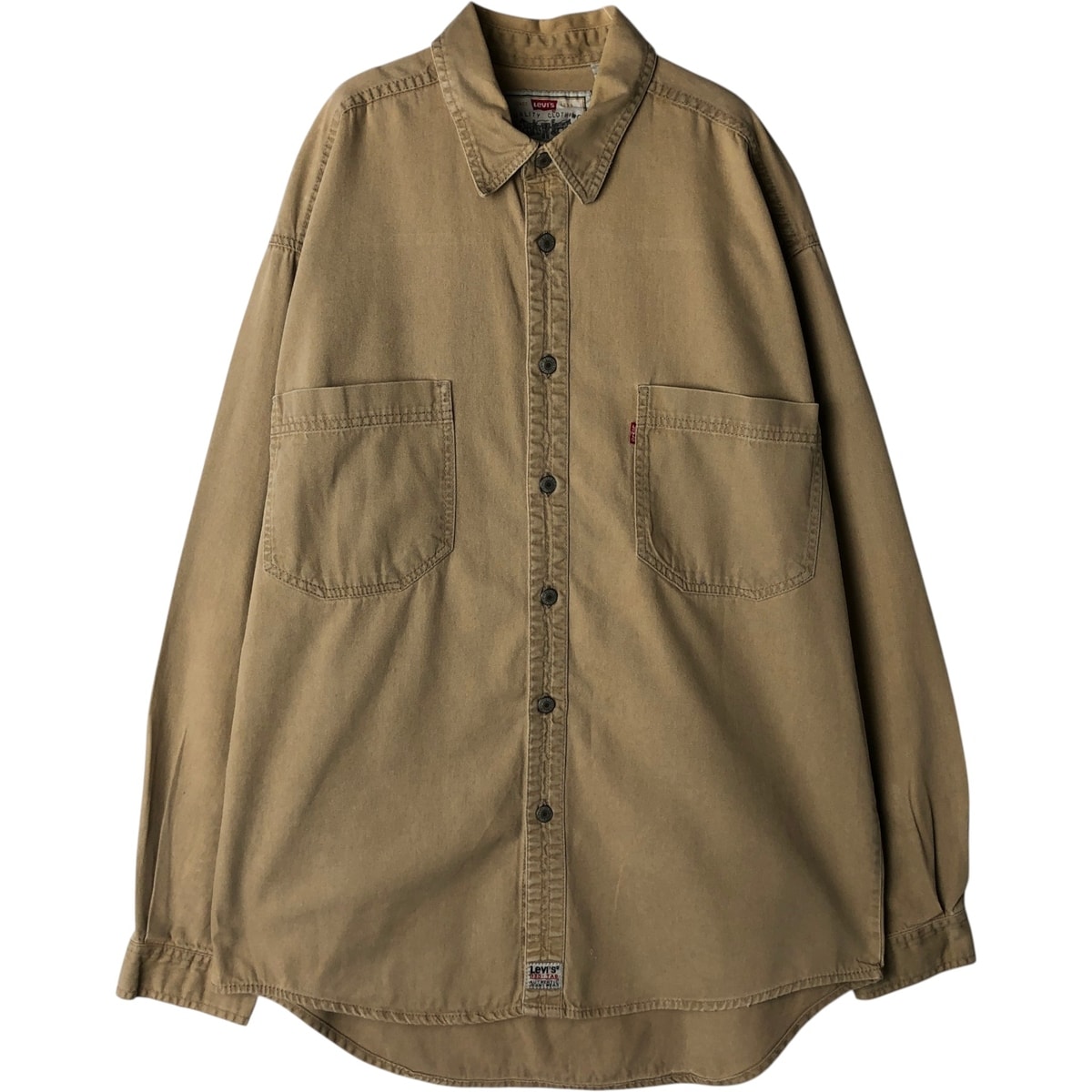 古着 90年代 リーバイス Levi's 長袖 デニムシャツ メンズM相当 ヴィンテージ/eaa631232