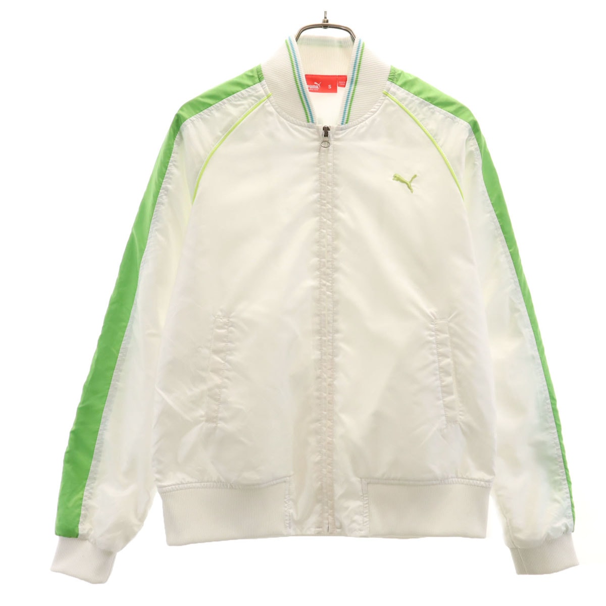 PUMA プーマ ジャケット S ホワイト系