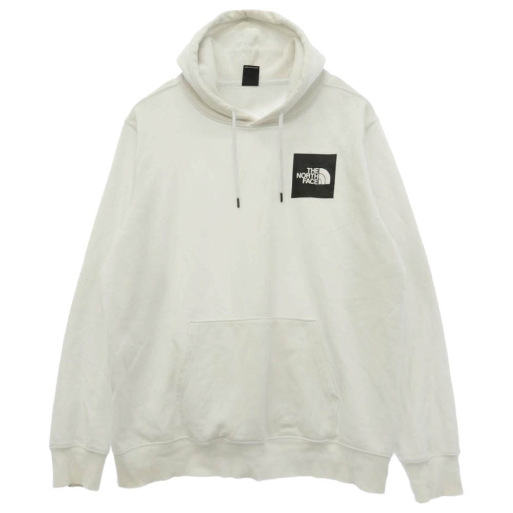 THE NORTH FACE ノースフェイス 509083 バックロゴ プルオーバー パーカー フーディー ホワイト系 XXL【中古】