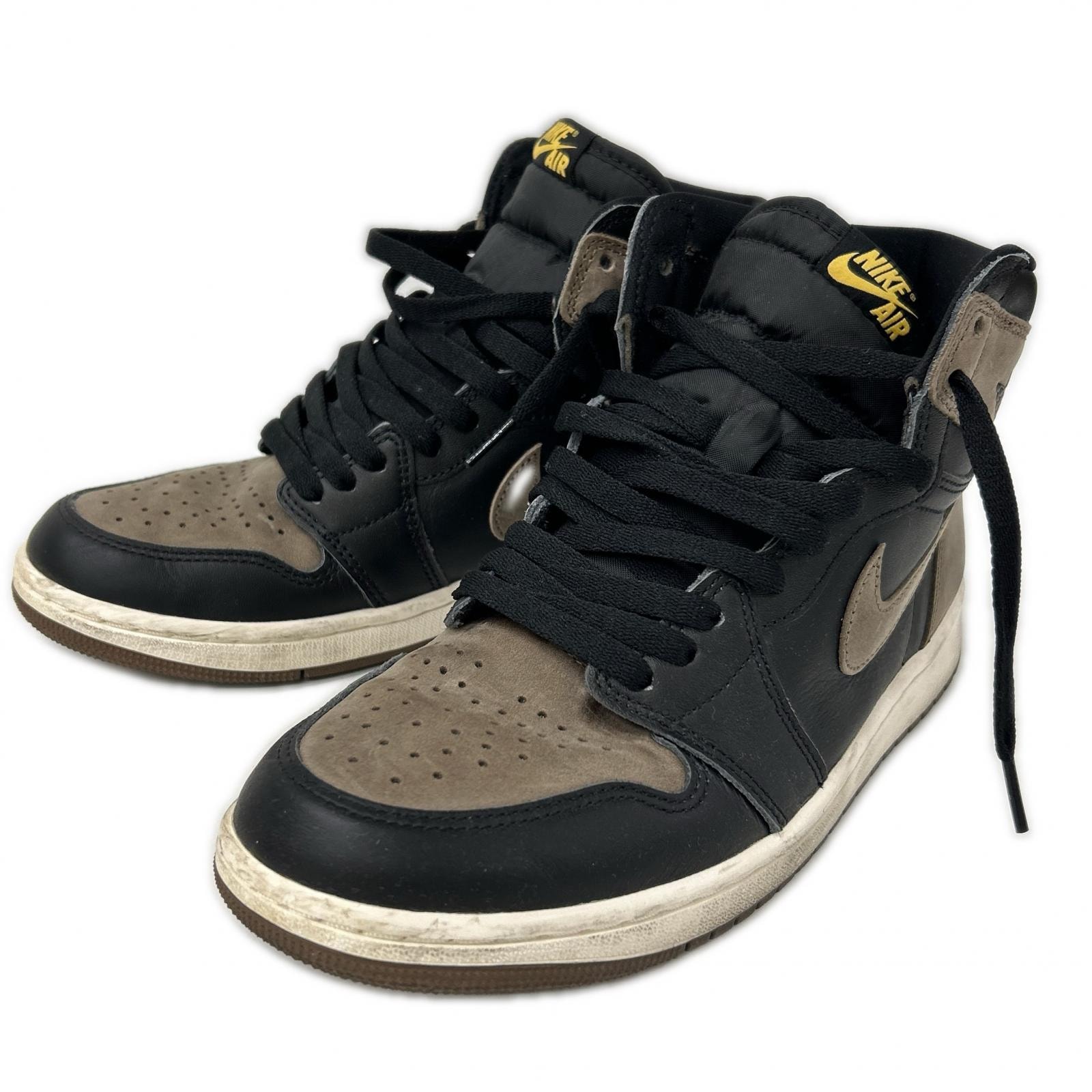 ナイキ DZ5485-020 ブラウン AIR JORDAN 1 RETRO HIGH OG PALOMINO ハイカットスニーカー 27