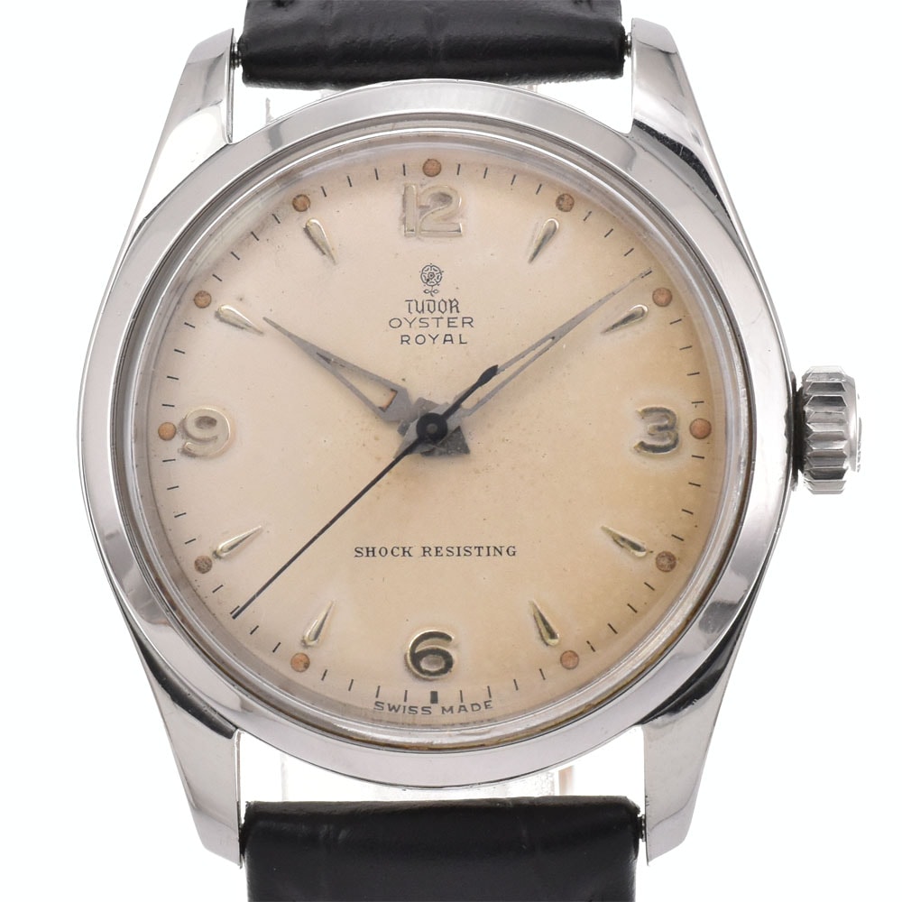 チューダー TUDOR 7934 ヴィンテージ オイスターロイヤル 小バラ 手巻き メンズ Y#146252