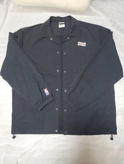 Kith x Nike x New York Knicks Coaches Jacket "Black"