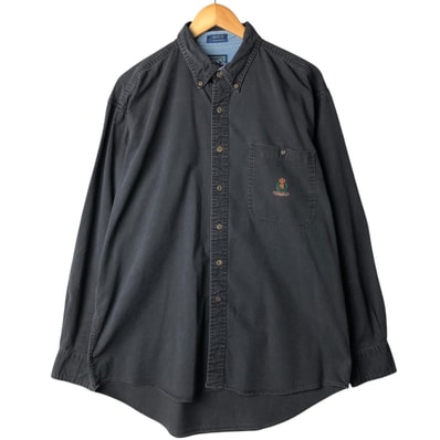 古着 80年代 ラルフローレン Ralph Lauren CHAPS チャップス 長袖 ボタンダウンシャツ メンズL相当 ヴィンテージ/eaa568416