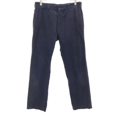 COMME des GARCONS HOMME コムデギャルソンオム 2008年 日本製 コーデュロイパンツ SS ネイビー 細畝