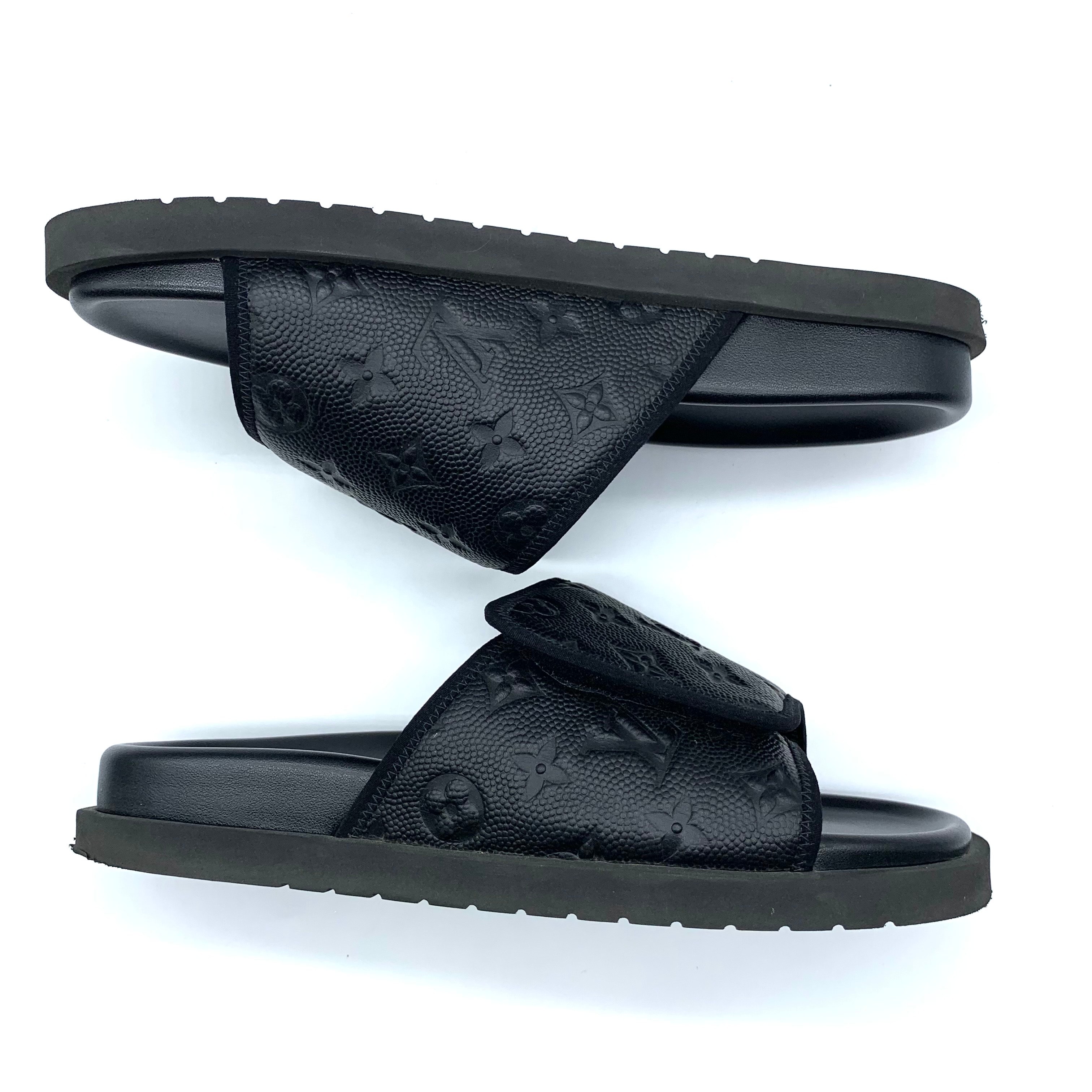 Louis Vuitton Miami NBA Line Mule Sandal Black