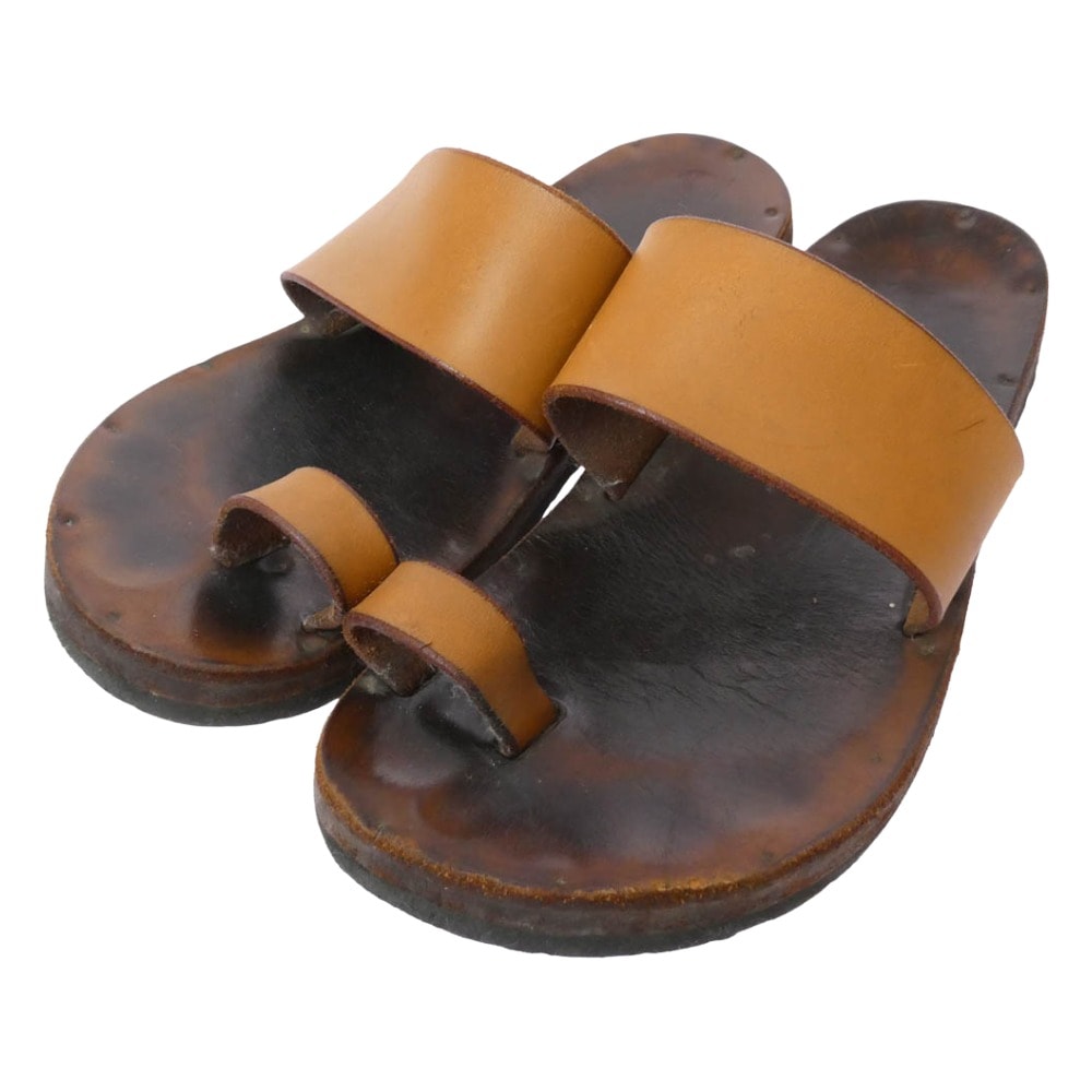 JUTTA NEUMANN ユッタニューマン サンダル ALICE アリス レザー サンダル ブラウン系 8D【中古】