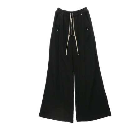Rick Owens リックオウエンス パンツ 24AW RU02D6366-WA WIDE BELA PANTS ヴァージンウール ワイドベラ パンツ ブラック系 48【中古】