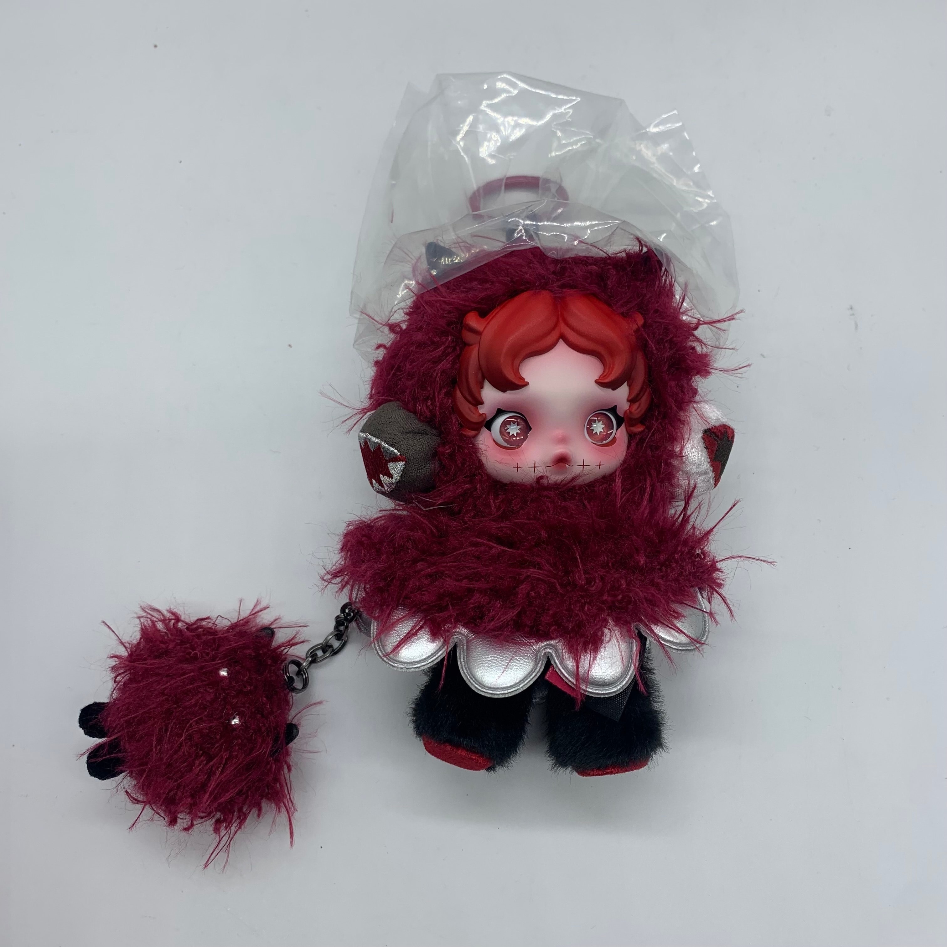 POP MART SKULLPANDA You Found Me! Series Plush Doll Pendant Chomp