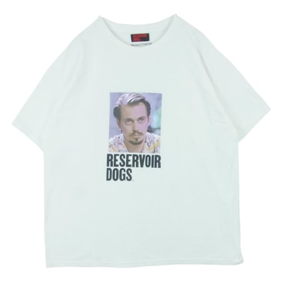 WACKO MARIA ワコマリア reservoir dogs レザボア・ドッグス 半袖 Tシャツ コットン ニカラグア製 ホワイト系 XXL【中古】