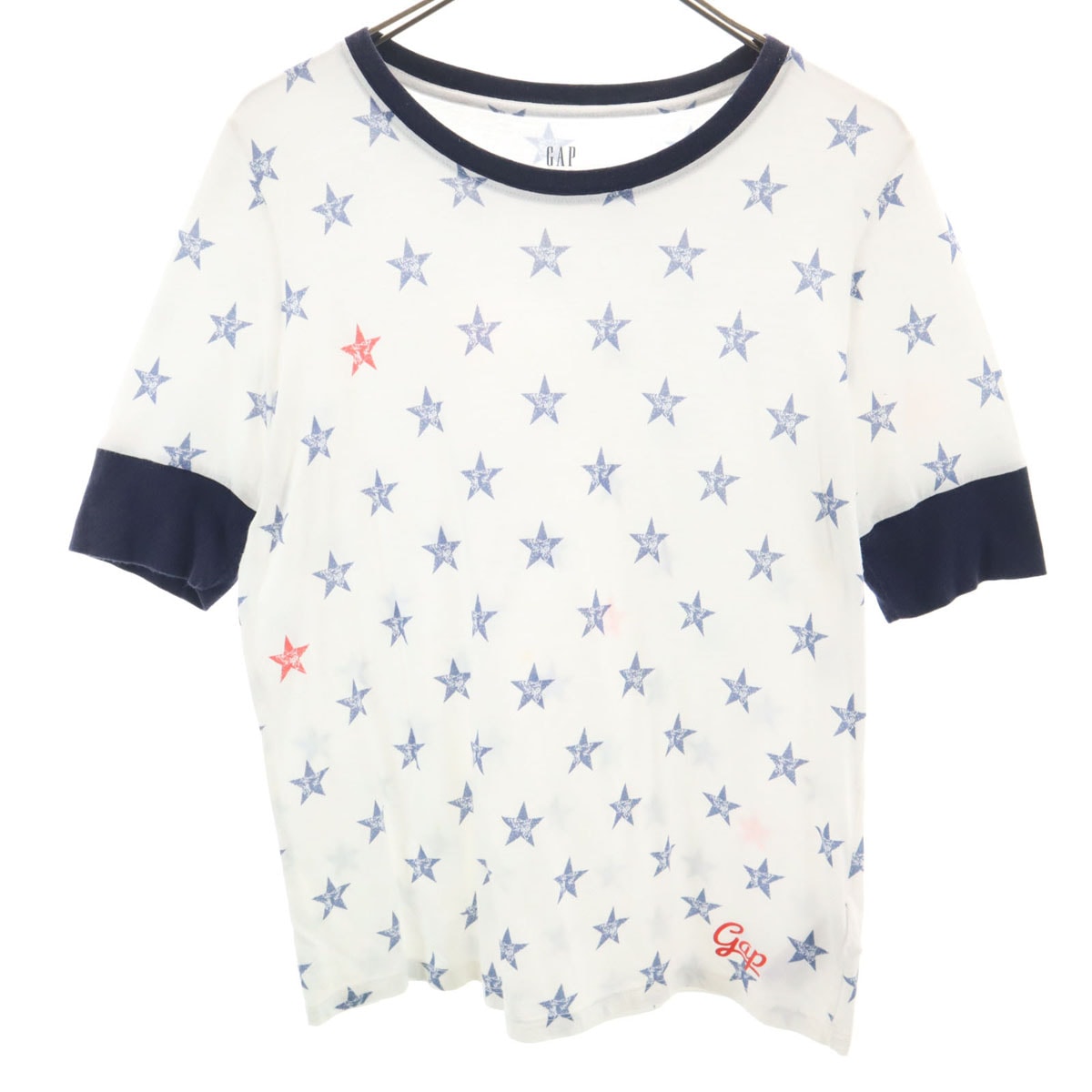 GAP ギャップ 星柄 半袖 Tシャツ M ホワイト系