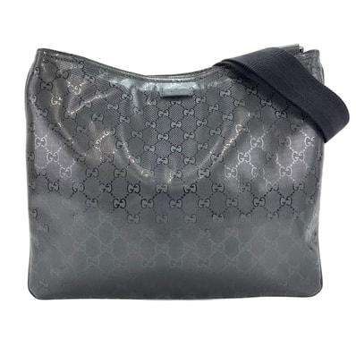 グッチ GUCCI PVC GGインプリメ ショルダーバッグ【中古】