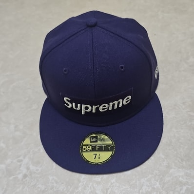 Supreme $1M Metallic Box Logo New Era® "Purple"
